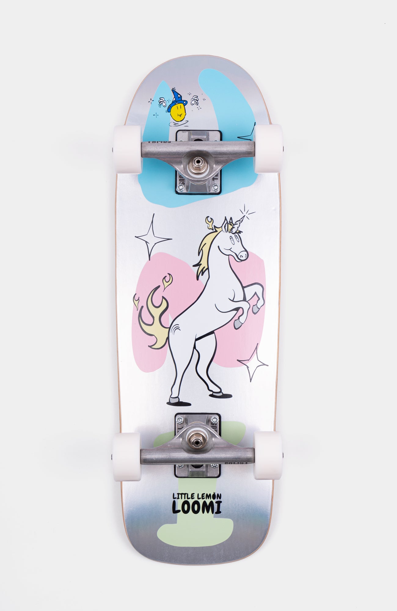 Corkgrip Kinder Skateboard, UNICORN DELUXE - 24.75"