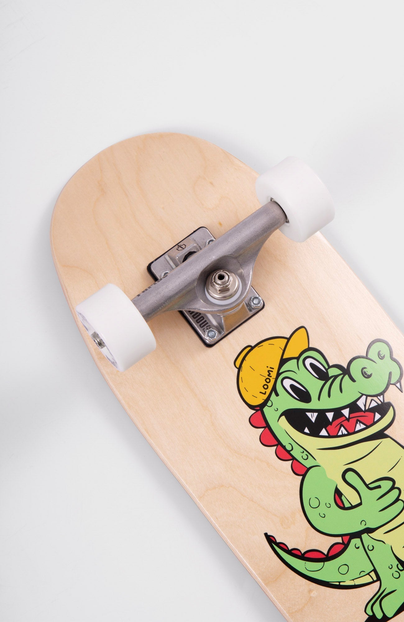 Detail shot of kids skateboard